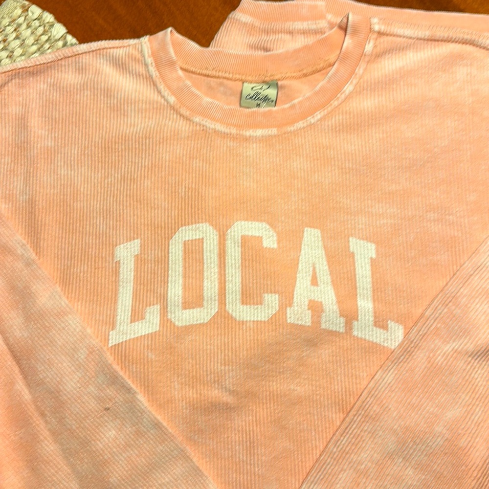LOCAL or BEACH Thermal Sweat Shirt light weight